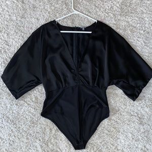 Black Silk Adult Onsie